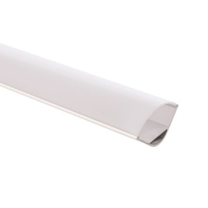 Aluminium Eck-Profil  1000 mm für LED Streifen flexibel