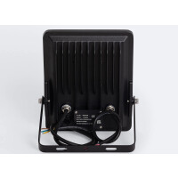 LED Außenstrahler IP65, 50 Watt, dimmbar 0-10V, 7.500 LEDlm, Lichtfarbe 4000K | 5000K neutralweiß, diverse Abstrahlwinkel