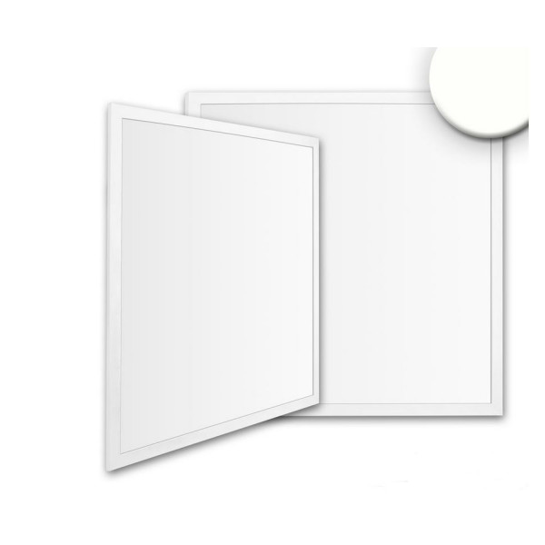 LED Panel 620 x 620mm flackerfrei, je nach Einsatzbereich 21-40 Watt einstellbar, Lichtfarbe 4000K neutralweiß