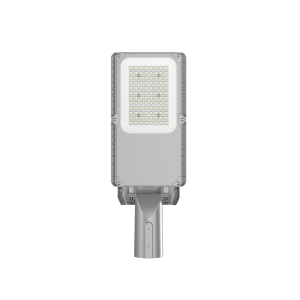 LED Straßenleuchte 20-50 Watt einstellbar, bis 7.500 LEDlm, 4000K neutralweiß, Abstrahlwinkel 140°x 110°
