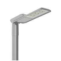 LED Straßenleuchte 20-50 Watt einstellbar, bis 7.500 LEDlm, 4000K neutralweiß, Abstrahlwinkel 140°x 110°