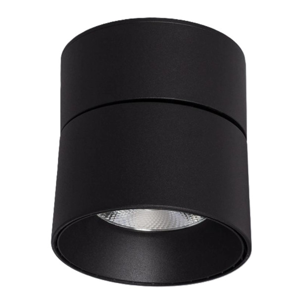 LED Decken-/ Wandleuchte schwarz, schwenkbar, IP20, 30W, Lichtfarbe 4000K neutralweiß