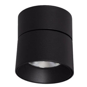 LED Decken-/ Wandleuchte schwarz, schwenkbar, IP20, 30W, Lichtfarbe 4000K neutralweiß