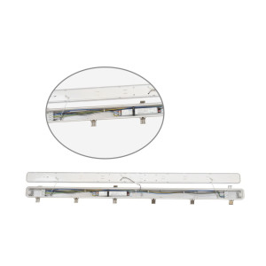 LED Modul-Wannenleuchte 150cm zur Durchgangsverdrahtung 5-pol., DALI dimmbar, 36-57 Watt 4000K