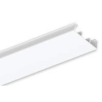 Blindabdeckung Kunststoff zuschneidbar zu vorhandener Tragschiene 1530 mm