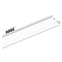 Blindabdeckung Metall inkl. Clips zu Universal Leuchtenseinsatz 1530 mm