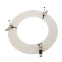 Adapter/ Ausgleichsring für LED Einbaustrahler/ Downlight, DA Ø 145 - 205 mm, weiß