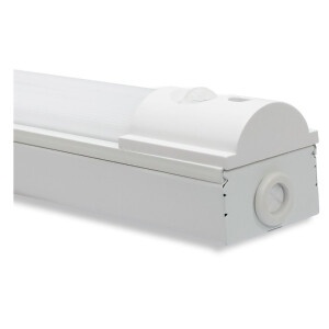 LED Industrie-Lichtleiste 120cm, IP42, mit Bewegungsmelder, Leistung und Lichtfarbe einstellbar