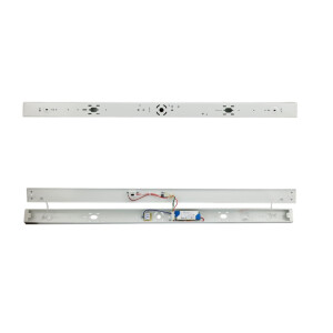 LED Industrie-Lichtleiste 120cm, IP42, mit Bewegungsmelder, Leistung und Lichtfarbe einstellbar