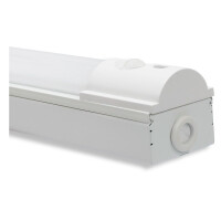 LED Industrie-Lichtleiste 120cm, IP42, mit Bewegungsmelder, Leistung und Lichtfarbe einstellbar
