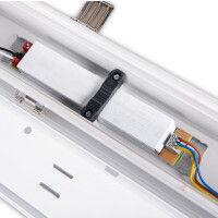 LED Modul-Wannenleuchte 60cm zur Durchgangsverdrahtung, 5-pol., Lichtfarbe und Leistung (14-20 Watt) umschaltbar