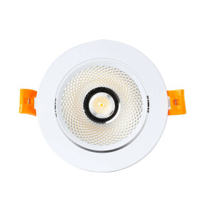 LED Einbaustrahler/ Downlight COB 12W schwenkbar weiß, flackerfrei, Lichtfarbe