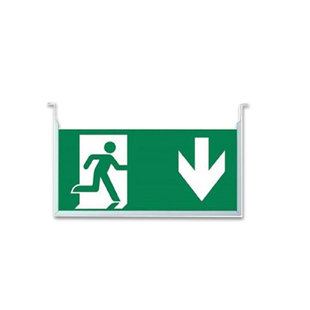 Vertikales Schild für LED Notlicht/ Fluchtwegleuchte...