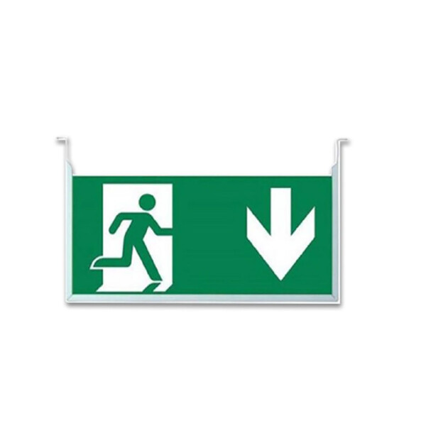 Vertikales Schild für LED Notlicht/ Fluchtwegleuchte 13900114421