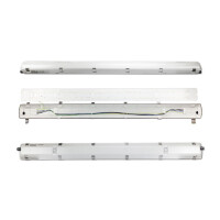 LED Modul-Wannenleuchte, explosionsgeschütz 150cm, 5-pol. Durchgangsverdrahtung 5-pol., 54 Watt 4000K