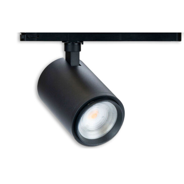 LED Stromschienenstrahler (3-phasig), 42 Watt, DALI dimmbar, Abstrahlwinkel einstellbar, 3000K, CRI Ra 92