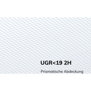 LED Pendelleuchte weiß, Ø 100cm, Lichtfarbe 2700K/ 3000K/ 4000K einstellbar, 80/ 100 Watt einstellbar