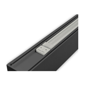 LED Office-Pendelleuchte 120cm | 30 Watt DALI dimmbar | Lichtfarbe einstellbar | schwarz