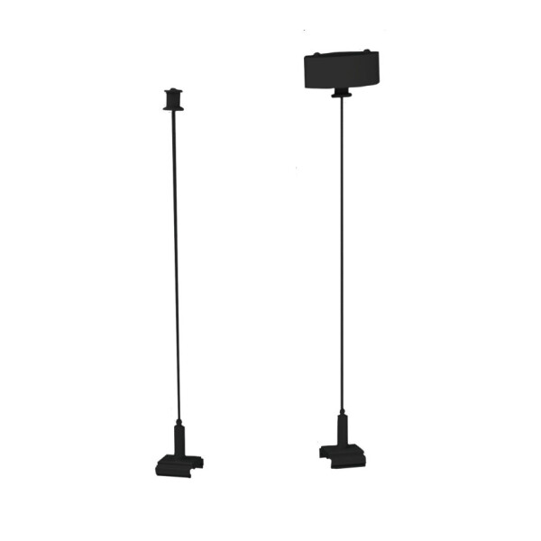 Seilabhängung zu Office-Pendelleuchte #139117063899 | 1500 mm | schwarz | 1 Stück