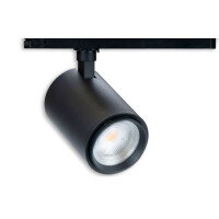 LED Stromschienenstrahler (3-phasig), 42 Watt, Abstrahlwinkel einstellbar, 3000K, CRI Ra 92