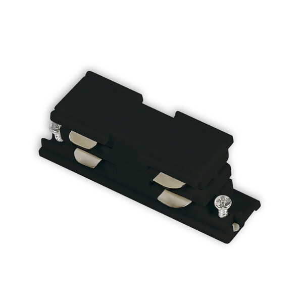 Verbinder zu Stromschiene 3-Phasen, stromführend, schwarz