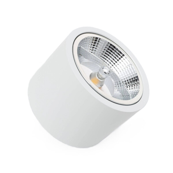 LED Downlight, aufputz, COB 15W weiß, flackerfrei, Lichtfarbe 3000K | 4000K
