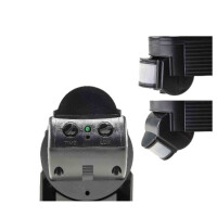 LED Bewegungsmelder schwarz, IP44, 180°, 10 Meter