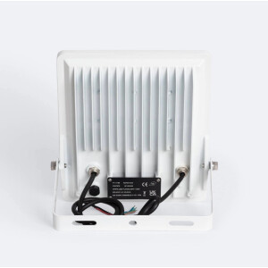 LED Außenstrahler IP65, 100 Watt, Lichtfarbe 4000K neutralweiß, 15.000 LED Lumen, Abstrahlwinkel 60°