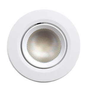 LED  Einbaustrahler/  Downlight, flackerfrei, 38  Watt, schwenkbar  weiß,  Lichtfarbe  einstellbar (2700K  | 4000K | 6000K)