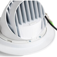 LED  Einbaustrahler/  Downlight, flackerfrei, 38  Watt, schwenkbar  weiß,  Lichtfarbe  einstellbar (2700K  | 4000K | 6000K)