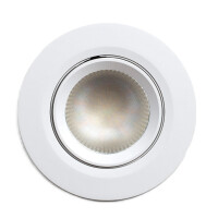 LED  Einbaustrahler/  Downlight, flackerfrei, 38  Watt, schwenkbar  weiß,  Lichtfarbe  einstellbar (2700K  | 4000K | 6000K)
