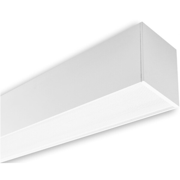 LED Office-Pendelleuchte 60cm | 15 Watt DALI dimmbar | Lichtfarbe einstellbar | weiß