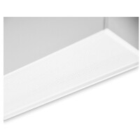 LED Office-Pendelleuchte 60cm | 15 Watt DALI dimmbar | Lichtfarbe einstellbar | weiß