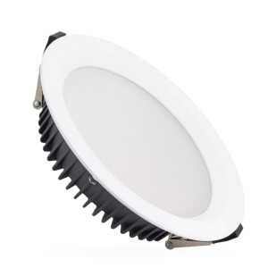 LED Einbaustrahler/ Downlight, blendreduziert, 24 Watt,Lichtfarbe einstellbar