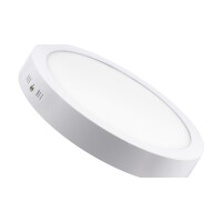 LED Wand- und Deckenleuchte rund Ø220 mm 18 Watt, in Lichtfarbe 3000/ 4000/ 6000K erhältlich