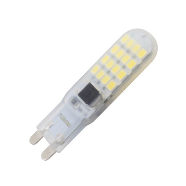 LED Spot 220V Sockel G9, 5 Watt, Lichtfarbe 6000K tageslichtweiß, ~500 lm